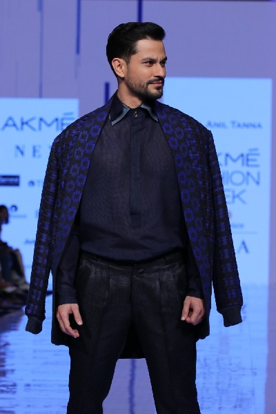 Mumbai: Actor Kunal Khemu walks the ramp showcasing the creation of fashion designer Kunal Anil Tanna at the Lakme Fashion Week Summer/Resort 2020 grand finale, in Mumbai on Feb 16, 2020. (Photo: IANS)