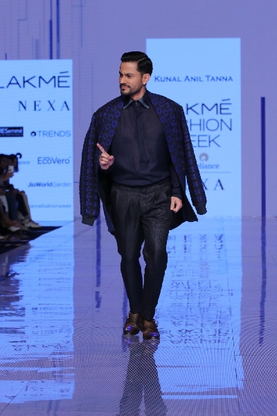 Mumbai: Actor Kunal Khemu walks the ramp showcasing the creation of fashion designer Kunal Anil Tanna at the Lakme Fashion Week Summer/Resort 2020 grand finale, in Mumbai on Feb 16, 2020. (Photo: IANS)