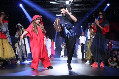 Mumbai: Actor Aditya Roy Kapoor at the Lakme Fashion Week, in Mumbai on Feb 15, 2020. (Photo: IANS)