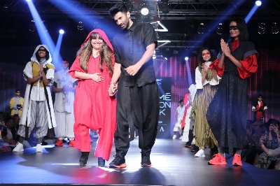 Mumbai: Actor Aditya Roy Kapoor at the Lakme Fashion Week, in Mumbai on Feb 15, 2020. (Photo: IANS)