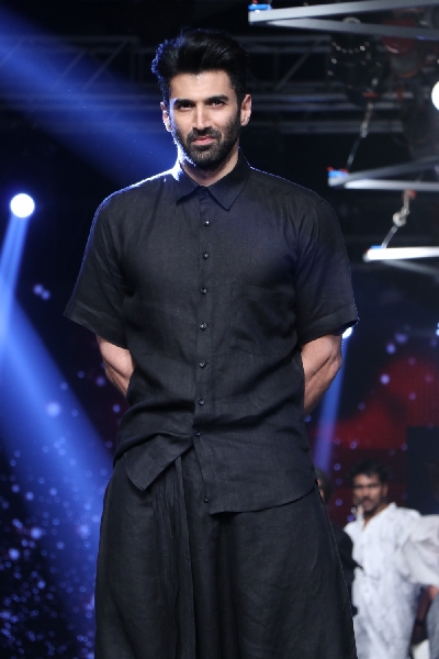 Mumbai: Actor Aditya Roy Kapoor at the Lakme Fashion Week, in Mumbai on Feb 15, 2020. (Photo: IANS)