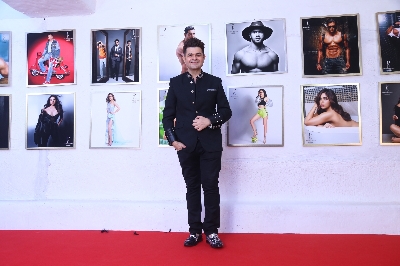 Mumbai: Fashion photographer Dabboo Ratnani at his calendar launch in Mumbai on Feb 17, 2020. (Photo: IANS)