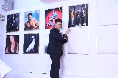 Mumbai: Fashion photographer Dabboo Ratnani at his calendar launch in Mumbai on Feb 17, 2020. (Photo: IANS)