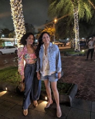 Veteran actress Neena Gupta, a single mother, says her father helped raise her daughter Masaba, adding that he had turned out to be her backbone during the 