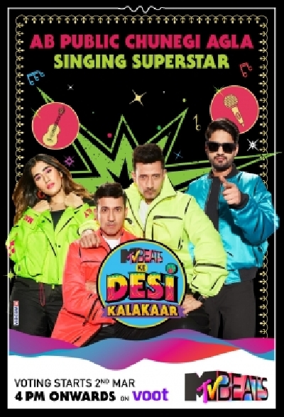 MTV Beats ke Desi Kalakaar Poster.