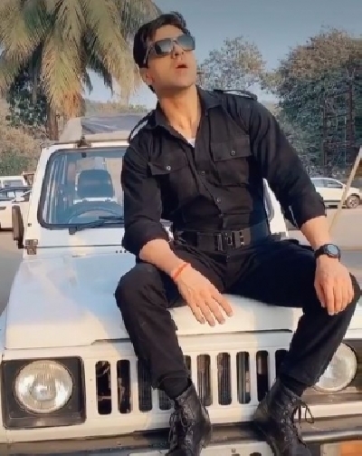 Actor Vivek Dahiya, known for his work in TV shows such as 