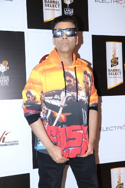 Mumbai: Filmmaker Karan Johar at the screening of the upcoming short film "Devi" in Mumbai on March 2, 2020. (Photo: IANS)