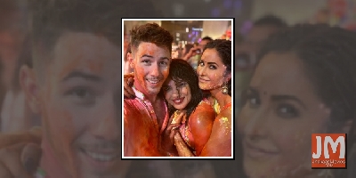Nick joins Priyanka in India for his 1st Holi