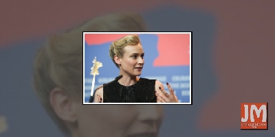 Diane Kruger wears mask, disposable gloves to the grocers