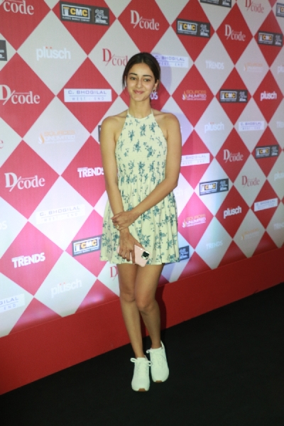 Mumbai: Actress Ananya Pandey at DCode Luxury Expo 2020 in Mumbai's Worli on March 8, 2020. (Photo: IANS)