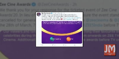COVID 19 effect: Zee Cine Awards 2020 cancelled for general public