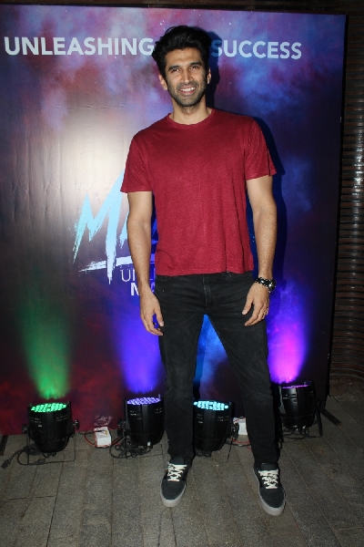 Mumbai: Actor Aditya Roy Kapur at the film "Malang" success party at Juhu, in Mumbai on March 12, 2020. (Photo: IANS)