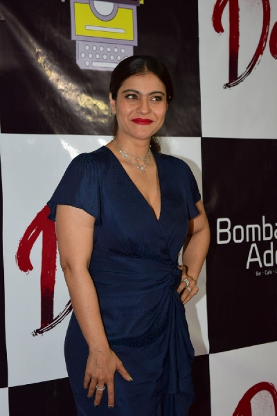 Mumbai: Actress Kajol attend the success party of short film "Devi" in Mumbai on March 12, 2020. (Photo: IANS)