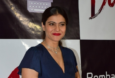 Mumbai: Actress Kajol attend the success party of short film "Devi" in Mumbai on March 12, 2020. (Photo: IANS)