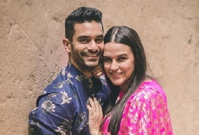 Actor Angad Bedi has come out in support of his actress-wife Neha Dhupia over her comments on  the youth based reality show "Roadies Revolution". Angad took to Instagram, where he shared a string of photographs of himself along with Neha and said that it was his "five girlfriends".