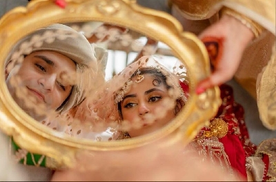 Sajal Ali and Ahad Raza Mir.