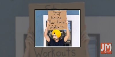 Diljit  hilariously requests people to stop posting workout videos amid COVID-19
