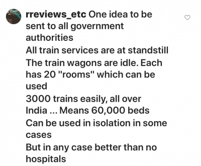 Amitabh Bachchan suggests using train wagons as isolation wards amid lockdown