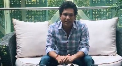 Stop going outside, we are not on holidays: Tendulkar urges people.