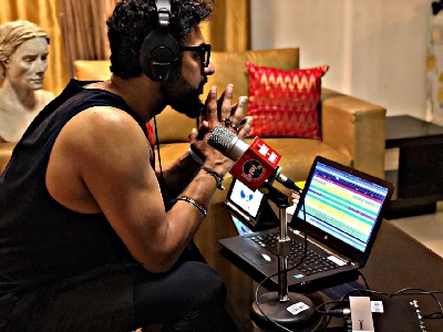 Love guru RJ Rahul Makin working through a laptop and a remote access that has been given to him. As the entire nation works from home in the time of COVID-19 pandemic, the radio jockeys too are staying in but keeping their job of entertaining their listeners first and working round the clock for content.