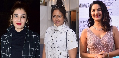 Bolly-moms Raveena, Sameera, Sunny talk childcare, lockdown.