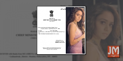 Amruta Khanvilkar donates 1 lakh in fight against COVID-19