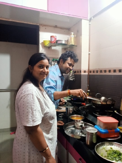 Lockdown diaries: Male TV stars 'share the load' with spouses at home.