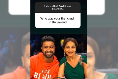 Vicky Kaushalâ€™s first crush was Madhuri Dixit.