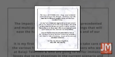 COVID-19: Ekta Kapoor gives up one-year salary of 2.5cr for employees