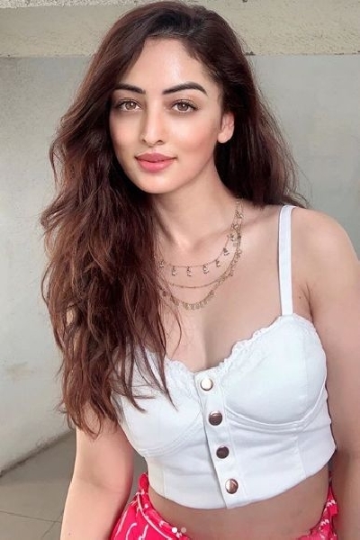 Sandeepa Dhar: ready for big day of hand washing, looking out the window.