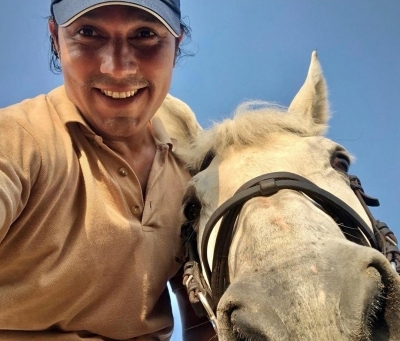 Madhuri, Preity shower love on furry friends on National Pet Day.