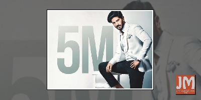 Dulquer Salmaan thanks fans for 'family of 5 million' on Instagram