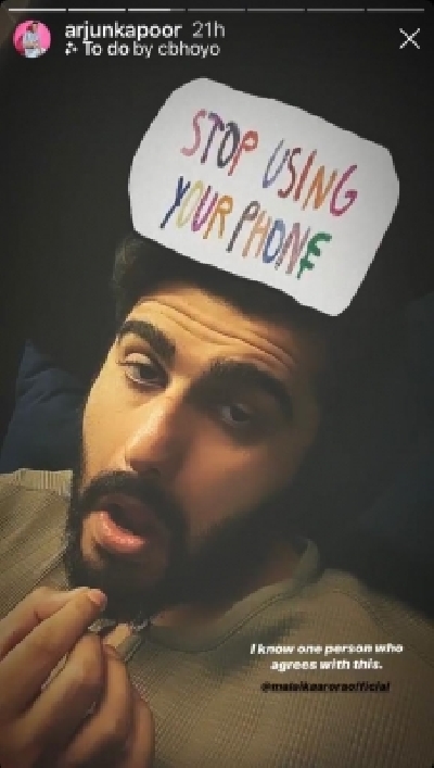 Malaika Arora doesnÃƒÂƒÃ‚Â¢ÃƒÂ‚Ã‚Â€ÃƒÂ‚Ã‚Â™t want Arjun to use his phone.