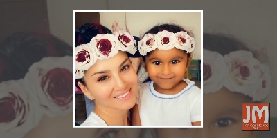 Lucky mommy' Sunny Leone calls her daughter 'so so pretty'