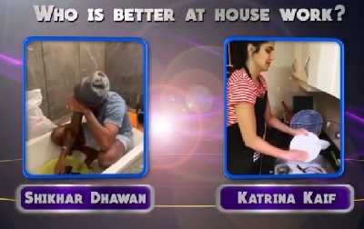 Maniesh Paul hosts interactive game show video.