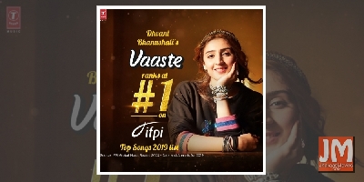 Dhvani Bhanushali's 'Vaaste' is top song of 2019
