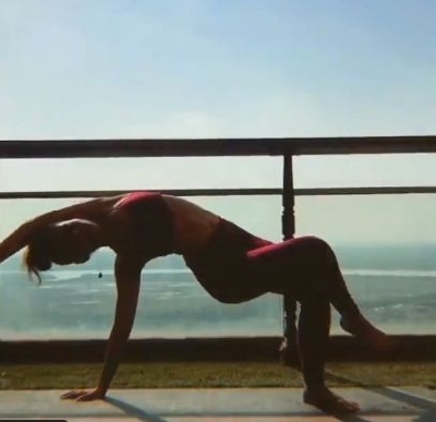 Alaya F: Yoga is my new favourite thing.