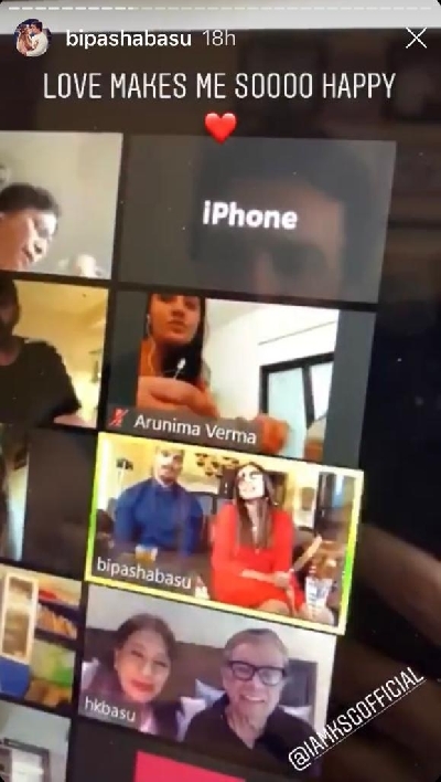 Bipasha, Karan celebrate 4th anniversary virtually with friends, family.