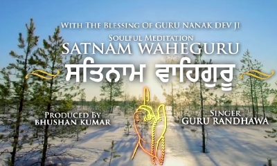 Guru Randhawa unveils devotional song 'Satnam Waheguru'.