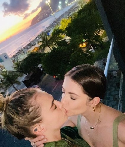 Cara Delevingne, Ashley Benson part ways.