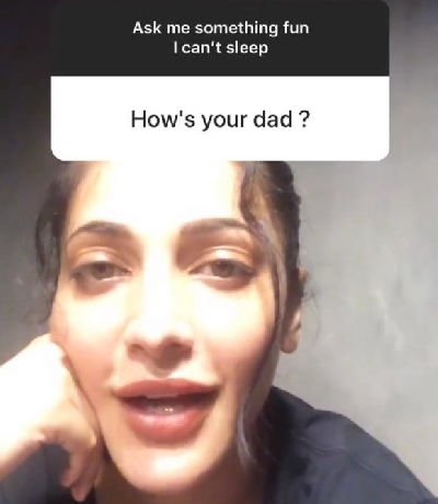 Shruti Haasan: My dad never punished, yelled at me.