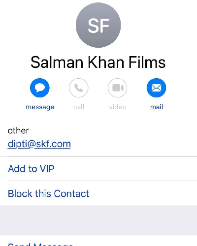 Salman Khan denies casting for new film, warns of legal action against impersonator.