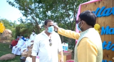 Nikhil Siddhartha: Guests screened, safety precautions taken at wedding.