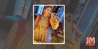 Raveena Tandon shoots for PM Cares show maintaining social distancing