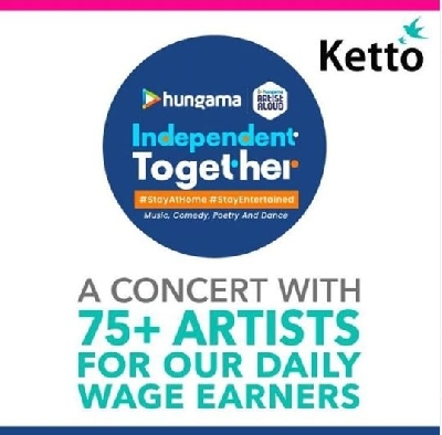 Over 75 artists join hands for multi-format online gig.