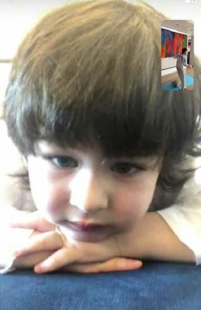 Kareena, Karisma share pic of their boys in lockdown.