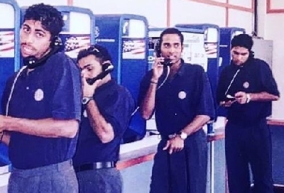Yuvraj remembers days without mobiles in epic throwback photo.