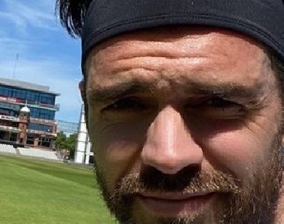 Slowly easing through the gears but enjoying being back: Anderson.