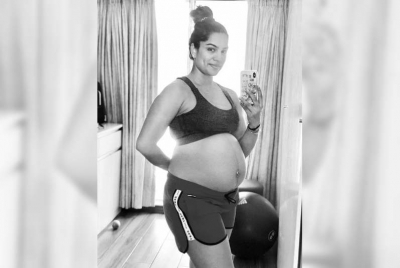 TV actress Shikha Singh Shah flaunts blooming baby bump. TV actress Shikha Singh Shah flaunts blooming baby bump.
