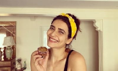 Karishma Tanna discovers love for cooking amid lockdown.